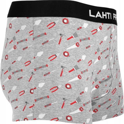 Boxerë për burra Lahti, 3 palë, madhësia S, me print