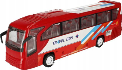 Autobus lodër MEGA CREATIVE Bus Mix 524655, me tërheqje mbrapa, me drita dhe zëra, shumëngjyrësh