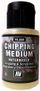 Medium Vallejo Chipping 76550, 75 ml, ефект лупење боја, транспарентен