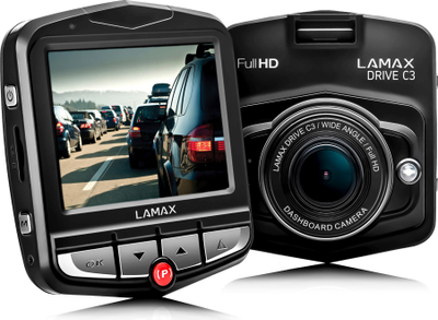 Kamerë makine Lamax C3, 2.4'', 1920 x 1080 (Full HD), e zezë