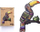 Puzzle druri PuzzleOK Eco 127 Tropical Toucan, madhësia A3, shumëngjyrësh
