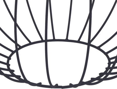 Lampë varëse Home Styling Collection Hanging, metal, E14, antracit