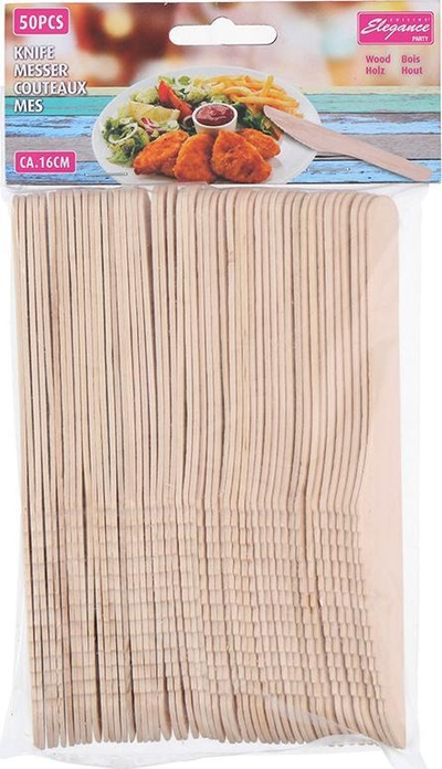 Thika prej druri Cuisine Elegance, 16cm, 50 copë
