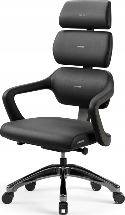 Karrige zyre V-Modular, ergonomike, e zezë