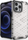 Mbrojtëse telefoni Hurtel Honeycomb për iPhone 13 Pro, kornizë xhel TPU, e zezë
