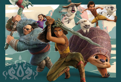 Puzzle Clementoni Disney Raya and the Last Dragon, 104 copa XXL, 62x42cm, shumëngjyrësh