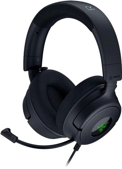 Kufje gaming Razer Kraken V4 X, 7.1 Surround, me mikrofon, të zeza