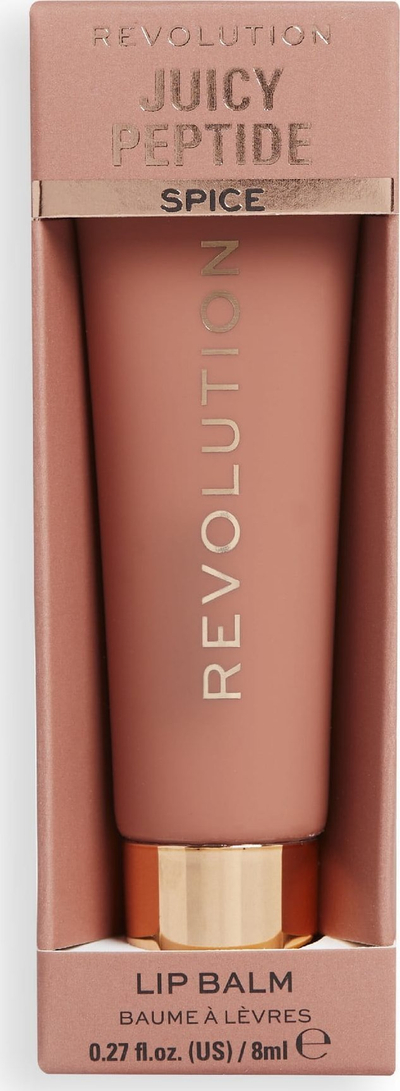 Balsam buzësh Revolution Juicy Peptide, Nude Spice, 8 ml