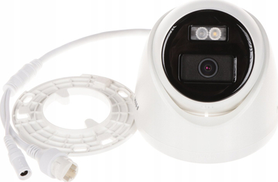 Kamerë rrjeti Hikvision DS-2CD1363G2-LIU, 6MP, audio, e bardhë