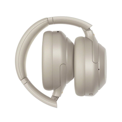 Слушалки Sony WH-1000XM4, Bluetooth, 30 часа батерија, сребрени