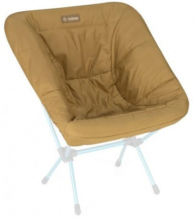 Mbulesë karrige Helinox Seat Warmer, për Chair Zero One Swivel Ground, Black Coyote Tan