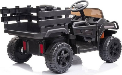 Makina elektrike për fëmijë Lean Cars BDM0926, 12V, me telekomandë, e zezë