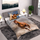 Set çarçafësh Bed Linen Horses, 140x200cm, pambuk, gri
