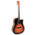 Kitarë elektroakustike V-TONE VEAG1 CE VS, madhësi 4/4, trup dreadnought cutaway, sunburst