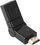 Adapter HDMI Cabletech LEC-ZLA0852, prizë rrotulluese, i zi