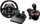 Set timoni lojrash Thrustmaster TMX, pedale dopjo, marsh me dorë, i zi