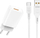 Karikues Denmen DC01 1x USB-A 2.4 A (29374), i bardhë