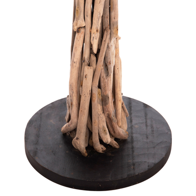 Lampë dyshemeje HomeMarkt ALTAR, 142cm, soket E27, e bardhë