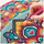 Set mozaik me diamant Grafix Diamond Mosaic Turquoise Mandala 4694, kanavacë rrethore 30 cm, motiv mandala, turquoise