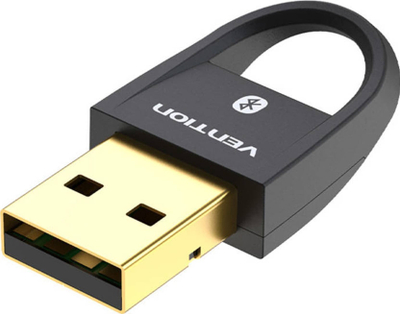 Блутут адаптер Вентион CDSB0, Bluetooth 5.0, USB, црна боја