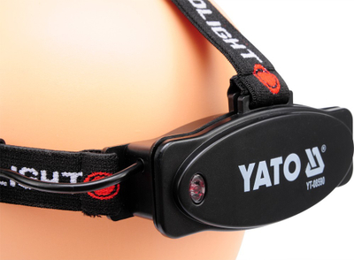 Dritë koke Yato YT-08590, 3 W, 100 lm, e zezë