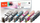 Set kasetash boje Peach PI100-313, Photo Black, Photo Cyan, Photo Grey, për printues fotografik