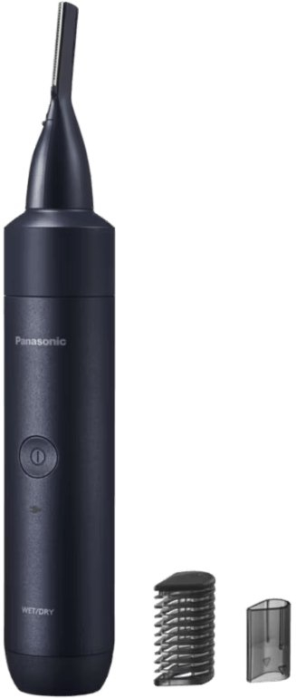 Set koka rrojtjeje Panasonic ER-CDT1, trimmer për vetulla dhe mjekër, rroje precize, i zi