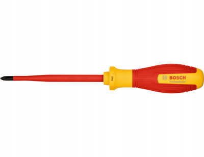 Kaçavidë izoluese Bosch Professional PH2, 125mm, VDE, e kuqe