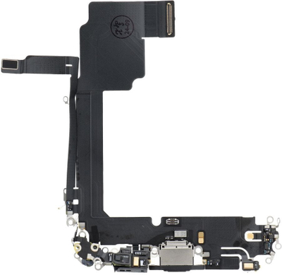 Флекс полнач OEM за iPhone 15 Pro Max, USB, замена дел, црн