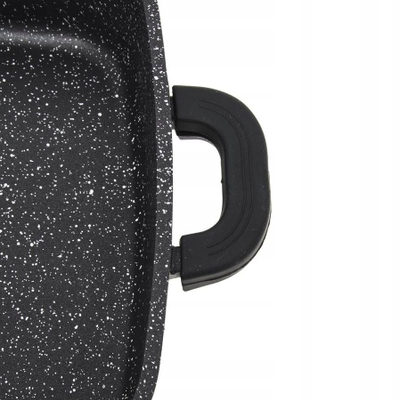 Tenxhere ODELO SEREY katrore, 20cm, 2.5L, granit, e zezë