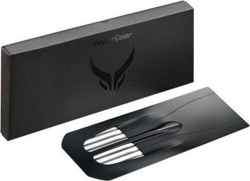 Pllakë mbrapa PowerColor Red Devil, për Radeon RX 7900 XTX 7000 Series, e zezë