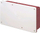 Kuti shpërndarëse murale e fshehtë Elettrocanali EC350C7, seria 350, 294x152x70mm, e kuqe e bardhë