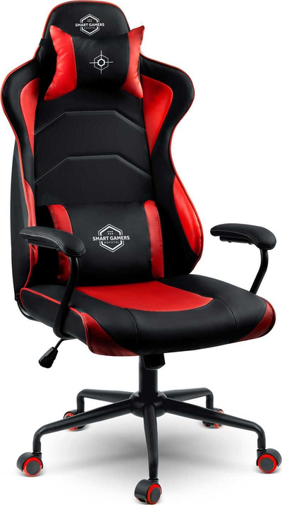 Karrige gaming Sofotel Katarina, ergonomike, eko lëkurë, e zezë - 2