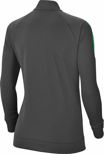 Bluzë sportive Nike Dry Academy Pro W BV6932-061, Dri FIT, me zinxhir, gri me jeshile