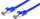 Kabllo rrjeti C-TECH CB-PP6F-025B, Cat6 FTP, 0.25m, blu