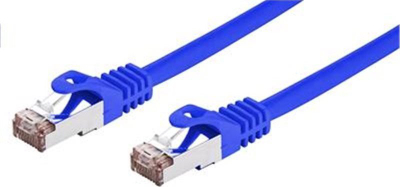 Kabllo rrjeti C-TECH CB-PP6F-025B, Cat6 FTP, 0.25m, blu