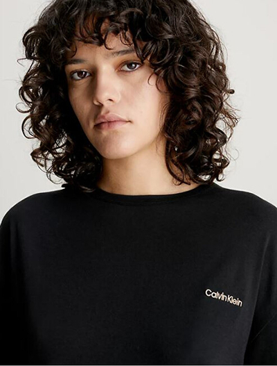 Pizhame për femra Calvin Klein, të zeza