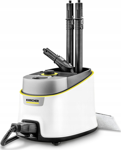 Pastrues me avull Kärcher SC 4 Deluxe EasyFix, 3 shkallë avulli, me hekur avulli, bardh e zi