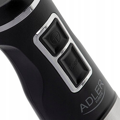 Blender dore Adler AD 4628, funksion Turbo, inoks, zi argjend