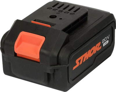Bateri Sthor 78252, 20V, 4Ah Li Ion, e zezë