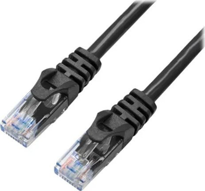 Kabllo rrjeti X-SHIELD CAT 6, RJ-45, 0.5m, e zezë