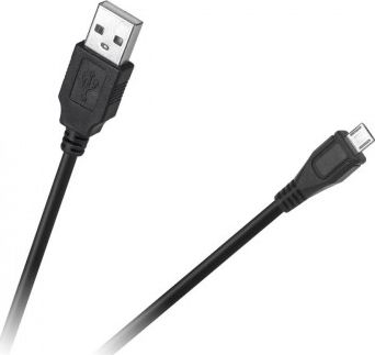 Kabllo USB në micro USB Cabletech KPO4009, 20cm, e zezë