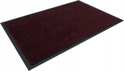 Tapet hyrës DOORMAT, absorbues, me gomë, 60x90 cm, gri