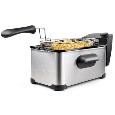 Fritezë Taurus Deep Fryer Inox Fry 3 New, 3L, kontroll temperature, inox