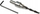 Бургия за дрво Geko G37530, 5–7 mm, 100 mm, метална