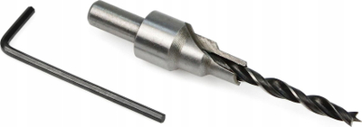 Бургия за дрво Geko G37530, 5–7 mm, 100 mm, метална