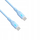 Kabllo USB Akyga AK-USB-68, USB-C në USB-A, 1 m, blu
