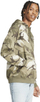 Bluzë me kapuç adidas Camo për meshkuj, pambuk, kamuflazh jeshil