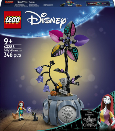 Set LEGO Disney 43288 Sally's Flowerpot, 346 pjesë, për fëmijë 9+