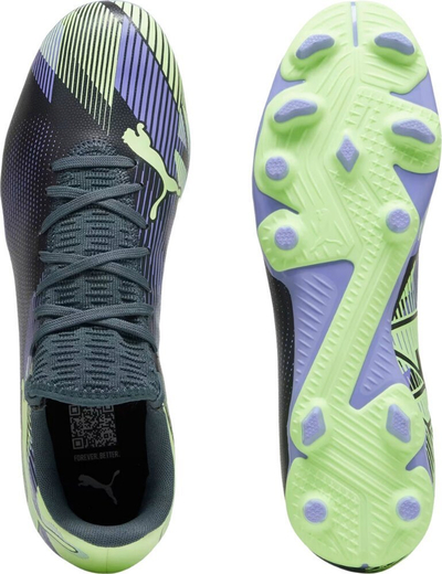 Këpucë futbolli Puma Future 7 Play FG AG M 107939 03, për fusha me bar natyral edhe artificiale, shumëngjyrëshe